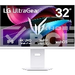 Монитор 31.5' LG UltraGear 32G810SA-W IPS 3840x2160, 144 Гц, 1 мс, 16:9, 400 кд/м², 2xHDMI 2.1, DP 1.4, USB-C (65 Вт PD), 3.5 Jack, динамики (2x7 Вт), DisplayHDR 400, FreeSync Premium, G-Sync Compatible, Smart (webOS, Wi-Fi, BT), белый, фото 1