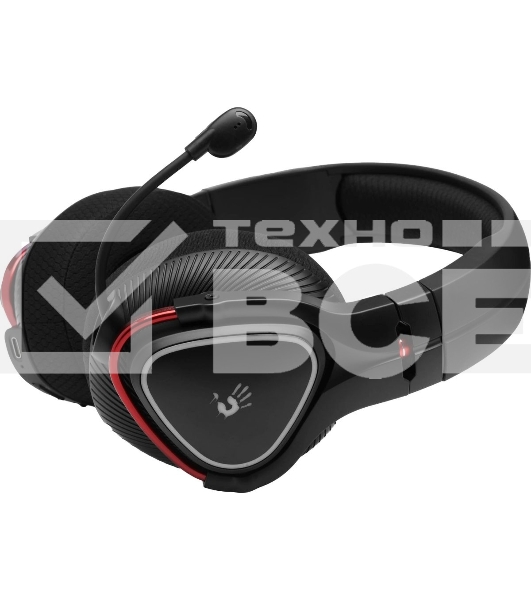 Наушники с микрофоном A4Tech Bloody MR720 черный мониторные BT/Radio оголовье (MR720 BLACK)