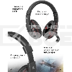 Гарнитура проводная Defender Warhead G-160 черный, кабель 2,5 м, фото4