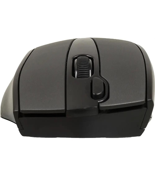 Мышь беспроводная A4Tech G9-500F черный, 1200 dpi, радиоканал, USB, кнопки - 4