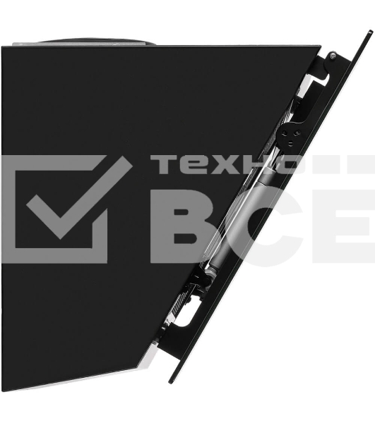 Вытяжка каминная Maunfeld Amber 60 Glass черная, 60 см, 1050 куб. м/ч, 55 дБ