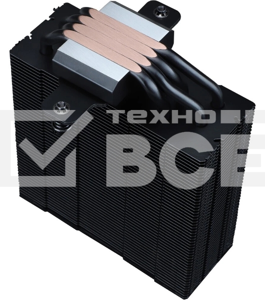 Устройство охлаждения(кулер) Thermalright Assassin Spirit 120 Soc-AM5/AM4/1151/1200/1700 черный 4-pin 25.6dB Al+Cu 900gr Ret (AS120-EVO)