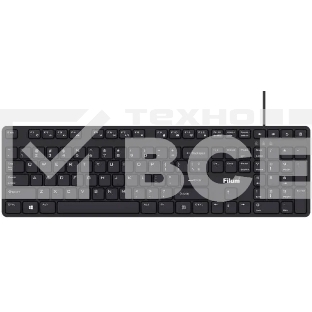 Клавиатура Filum FL-KB15 проводная, USB Type-A, чёрный