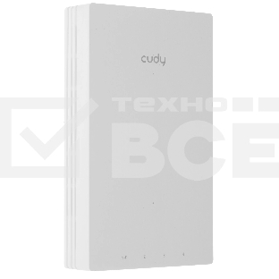 Точка доступа Wi-Fi Cudy AX3000 Gigabit Wall-Plate Wi-Fi 6 Access Point AX3000 Dual Band Wi-Fi 6 Wall Plate Access Point, Chipset MT7981+MT7531AE+MT7976CN, 802.11ax/ac/a/b/g/n, 2402Mbps at 5GHz + 574Mbps at 2.4GHz, 1 x Gigabit PoE-IN Port, 802.3af/at, 4 x Gigabit RJ45 ports, LAN1 support PoE Out, Cudy Mesh Support