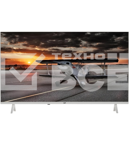 Телевизор LEFF 40' 40F691T белый DLED FHD 60Hz Салют