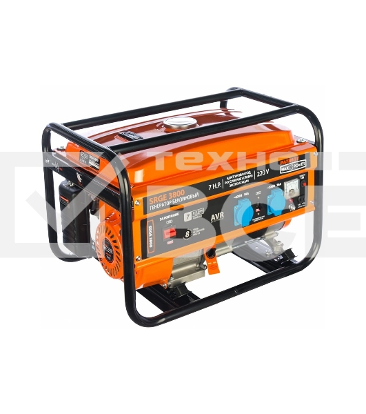 Электрогенератор бензиновый Patriot Max Power SRGE 3800, 3 кВт, 78 дБ, 43.6 кг