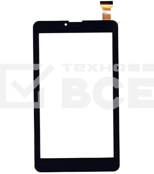 Сенсорное стекло (тачскрин) ZYD070-262-FPC-V02, черное