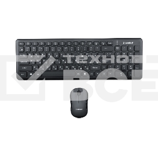 Комплект клавиатура+мышь беспроводные Gembird KBS-9200, 2.4ГГц