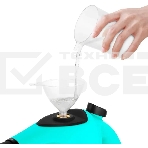 Пароочиститель ручной Kitfort КТ-9138-2 1050Вт черный/зеленый, фото5