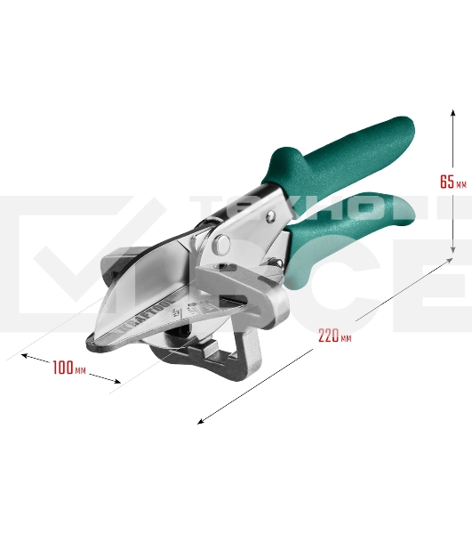 Ножницы угловые для пластмассовых и резиновых профилей KRAFTOOL MC-7