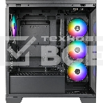 Компьютерный корпус Azza COVE черный без БП ATX 6x120mm 2x140mm 1xUSB2.0 1xUSB3.0 audio bott PSU, фото4