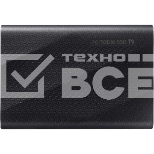Накопитель SSD 2TB Samsung T9 MU-PG2T0B/WW, V-NAND, USB 3.2 Gen 2 Type-C  [R/W - 2000/2000 MB/s] Black