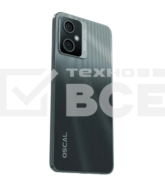 Смартфон OSCAL Tiger 10, 8/256Gb, серый