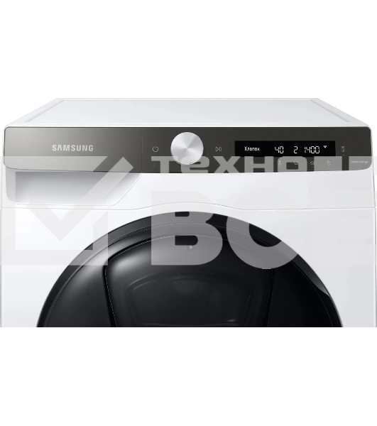 Стирально-сушильная машина Samsung WD80T554CBT/LD белый, загрузка фронтальная 8 кг, 1400 об/мин, класс: A