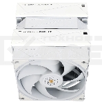 Кулер для процессора Thermalright Royal Pretor 130 белый (4-pin PWM, 158mm, Ni/Cu, 6x6mm, 1x120+1x130mm, 80.45CFM/81.88CFM, 29.4dBA/28.3dBA, 2150PM/1750RPM, S: 1200, 1700, 1851, 2011, 2066, 115X, AM4, AM5, white), фото14