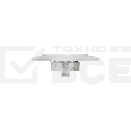 Розетка 2-м SKANDY 10А без заземл. без защ. шторок в сборе SK-R10W арктич. бел. IEK SK-R20-10-K01-F, фото4