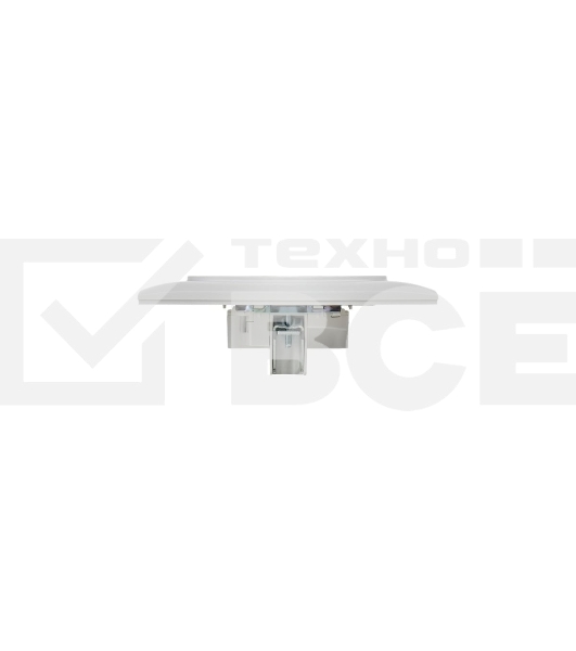 Розетка 2-м SKANDY 10А без заземл. без защ. шторок в сборе SK-R10W арктич. бел. IEK SK-R20-10-K01-F