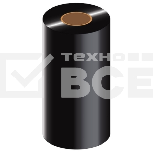 Красящая лента Ribbon 110mm*300m Wax/Resin OUT Black 1