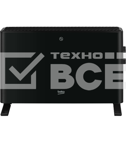 Конвектор Beko Winter Range RHC 5218 B черный, 1800 Вт, 20 м2, термостат