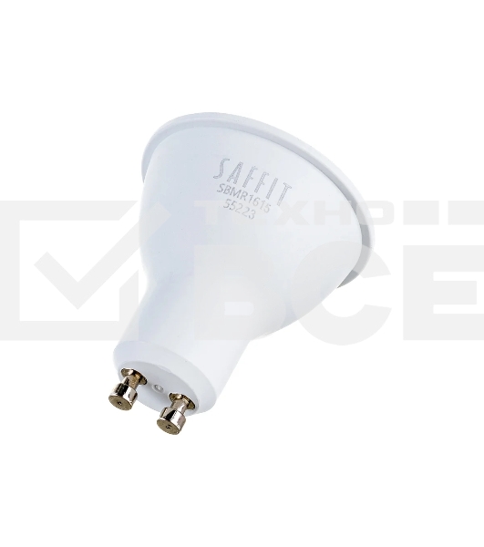 Лампа светодиодная SAFFIT SBMR1615 (55223) 15 вт 230в GU10 дневной