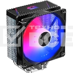 Кулер для процессора ID-Cooling BLITZ X4 черный 120мм алюминий+медь 1500rpm 26.6db 4-pin 180W 152мм, фото 1