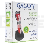 Набор для стрижки Galaxy GL 4151, красный, аккумуляторный,лезвия из японской нержавеющей стали, филировочный гребень, индикатор работы и заряда, время непрерывной работы 45 мин, эргономичный дизайн, фото2