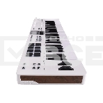Клавиатура MIDI [231521] Arturia [KeyLab Essential 49 mk3 White] 49 клавиш, LCD дисплей, 9 энкодеров, 8 пэдов, 9 фейдеров, 12 кнопок управления, колеса высоты тона и модуляции, 1/4