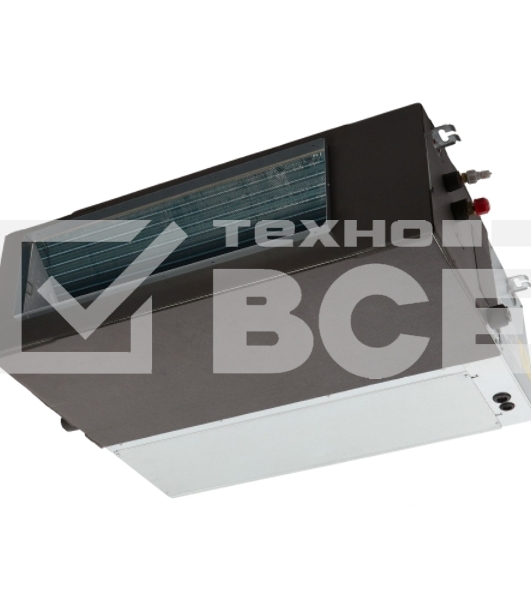 Внутренний блок сплит-системы канального типа Ballu BLC_D/in-18HN1_21Y 18000 BTU, 55 м², 32 дБ, охлаждение, обогрев, осушение, серый