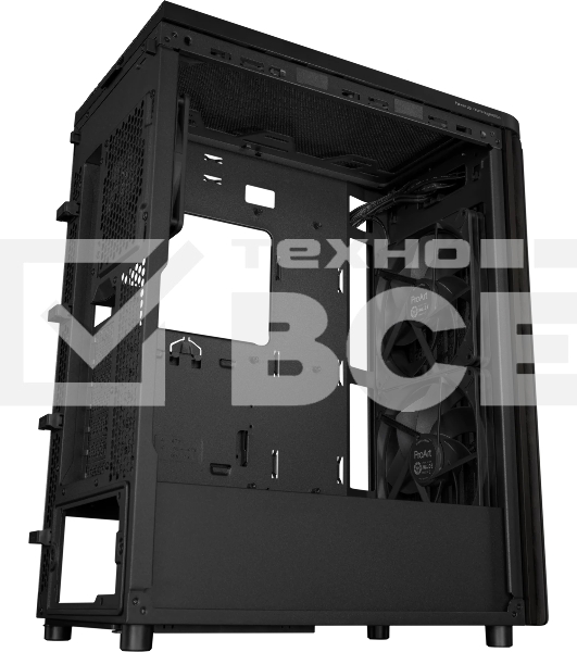 Компьютерный корпус ASUS PROART PA401 WOOD TG PWM черный