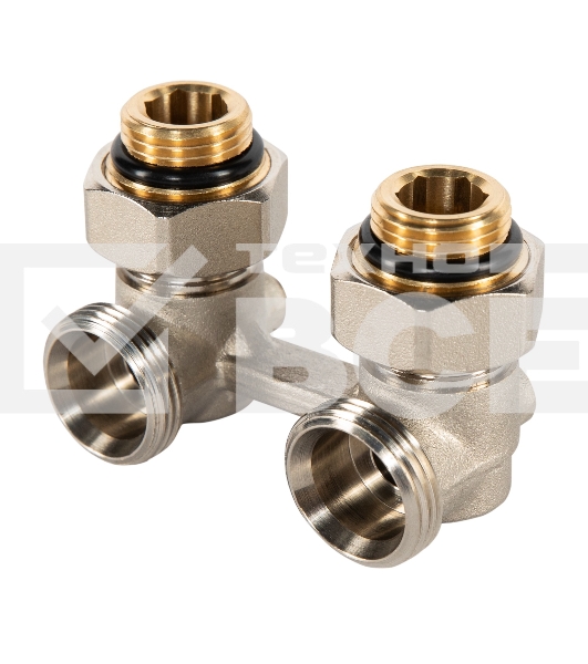 Узел нижнего подключения Royal Thermo угловой 1/2