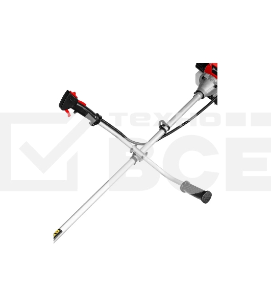 Триммер бензиновый MTX MT-43, 43 см3, неразъемная штанга, состоит из 2 частей