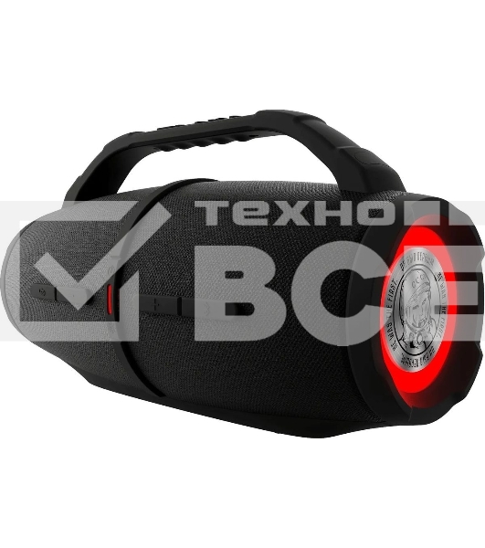 Колонка портатитвная Ural ГР-007 черный 60W 2.2 BT/3.5Jack/USB 10м 5000mAh (УРАЛ ГР-007 черный)