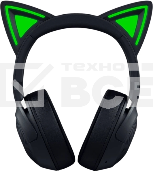 Гарнитура Razer Kraken Kitty V2 BT чёрный, беспроводная, Bluetooth, подсветка Razer Chroma RGB