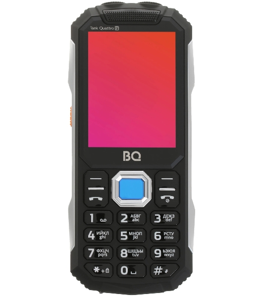 Мобильный телефон BQ 2817 Tank Quattro Power черный