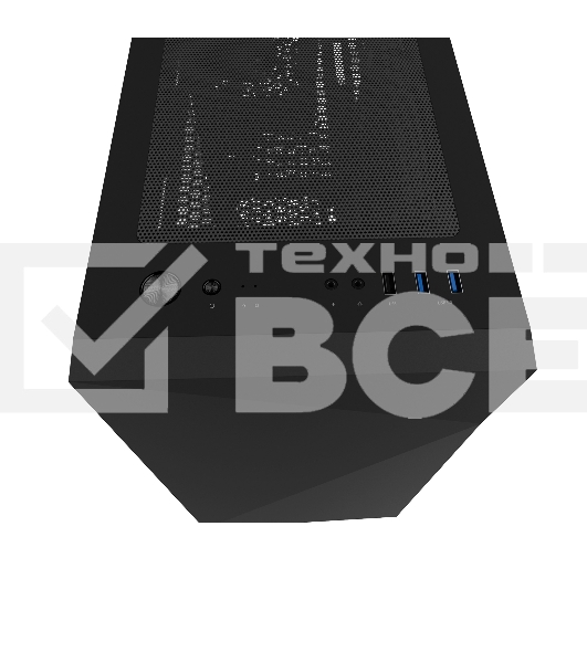 Компьютерный корпус ZALMAN Z1 ICEBERG, MicroATX, BLACK, WINDOW, 2xCOMBO (3.5