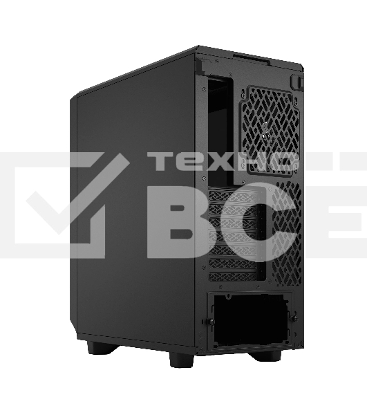 Компьютерный корпус Fractal Design MESHIFY 2 COMPACT BLACK - DARK TG/ATX, TG/2x140мм & 1x120мм fans inc./FD-C-MES2C-02