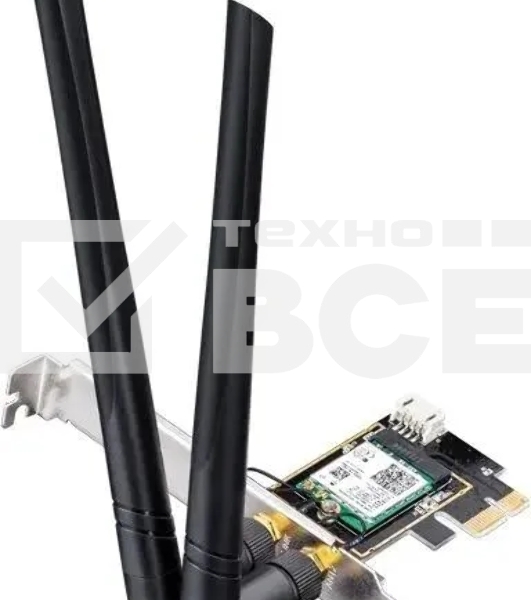 Сетевой адаптер Wi-Fi + Bluetooth Cudy WE3000 АХ5400 PCI Express (ант.внеш.съем) 2ант.