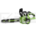 Цепная пила аккумуляторная GreenWorks GD24CS30K2, 24V, 30см, бесщеточная, c АКБ 2 Ач и ЗУ (2007007UA), фото3