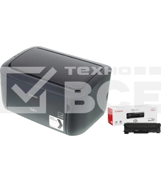 Принтер лазерный Canon i-Sensys LBP6030B bundle, A4, ч/б, печ. до 18 стр/мин., 600 x 600 dpi, USB (в комплекте: + картридж)