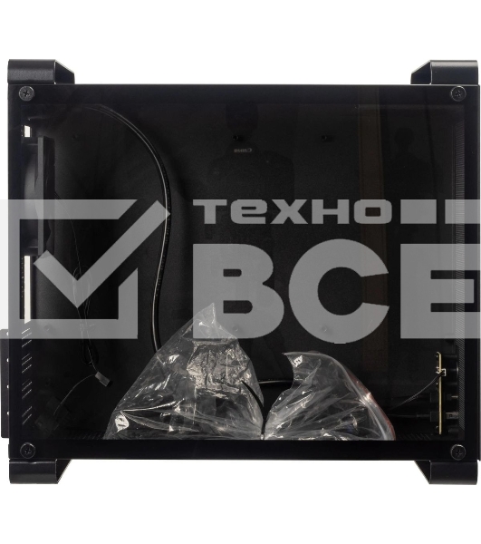 Компьютерный корпус Accord ACC-GCUB4 черный без БП mATX 1x92mm 1xUSB3.0 1xUSB3.1 audio