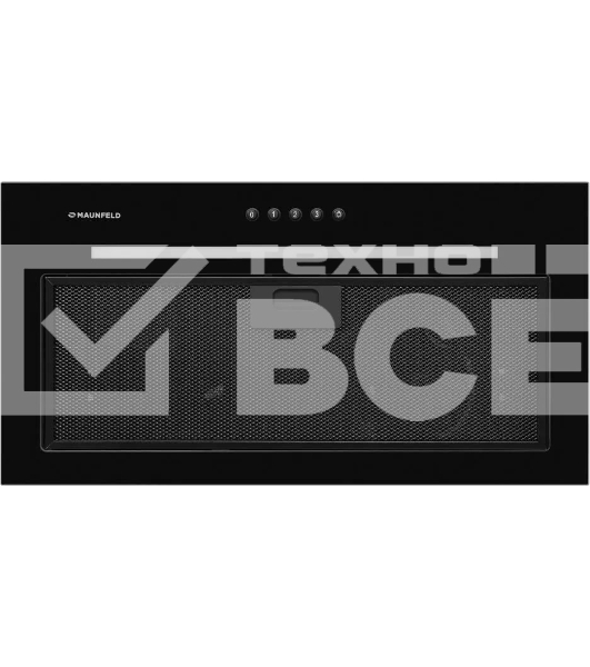Кухонная вытяжка Maunfeld Crosby Hardy 1000Push черный