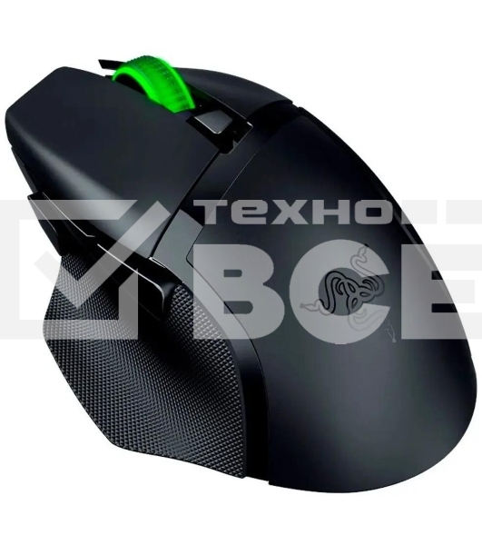 Мышь беспроводная Razer Basilisk V3 Hyperspeed черный, 18000 dpi, радиоканал, Bluetooth, USB, кнопки - 7
