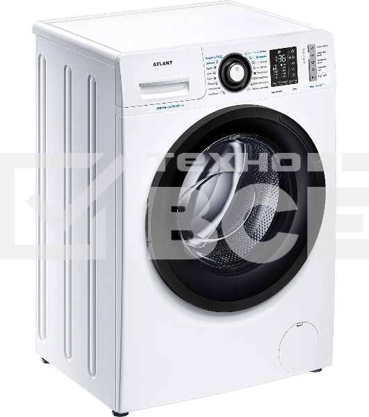 Стиральная машина Atlant СМА-80С1213-02 белый, цвет люка черный, загрузка фронтальная 8 кг, 1200 об/мин., класс: А+++