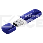 Флешка USB Smartbuy CROWN BLUE (SB128GbCRW-Bl), 128Gb, USB 3.0, R/W 75/25, синий, фото 1