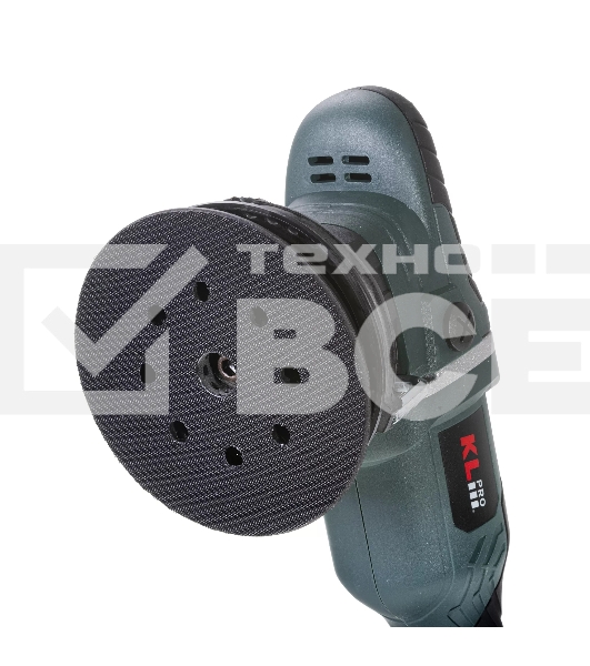 Профессиональная полировальная машина бесщеточная KLPRO KLPS18B-50 125мм (18В, Li-ion-2шт, 5.0А·ч, З/У - 4А, сумка)