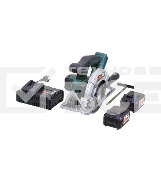 Профессиональная пила циркулярная бесщеточная KLPRO KLDAT18B-80 (18 В/8,0 А·ч, 3650 об/мин, 165мм)