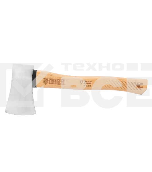 Топор кованый Denzel 680 г, американский тип, буковая рукоятка, 360 мм, EFP