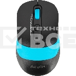 Комплект клавиатура+мышь A4Tech FStyler FG1010 беспроводной, USB, 2000 DPI, чёрный/синий, фото8