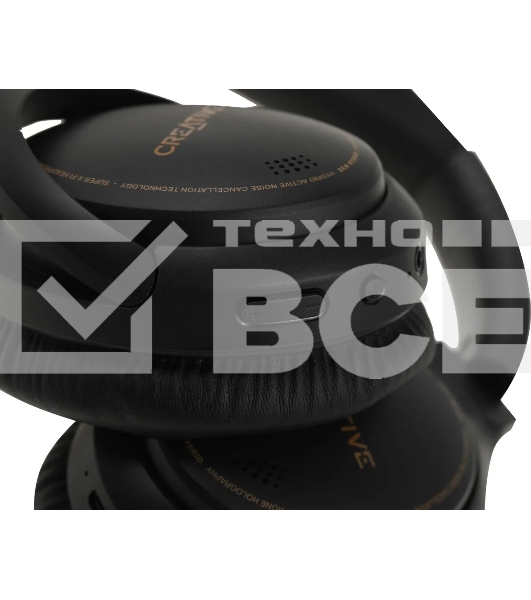 Беспроводные/проводные наушники Creative Zen Hybrid белый, полноформатные, Bluetooth + проводной, активное шумоподавление