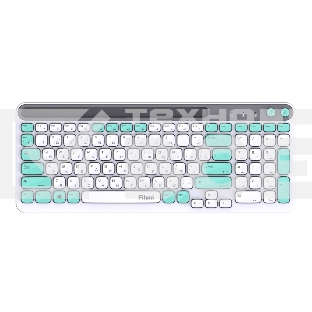 Клавиатура Filum FL-WKB15 беспроводная, Bluetooth, радиоканал, белый